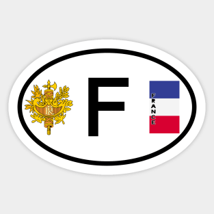 France car country code Sticker